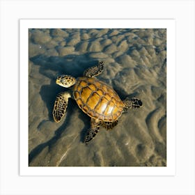 Green Sea Turtle Art Print