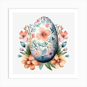 Easter Egg Art Print