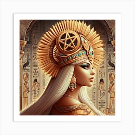 Egyptian Goddess 6 Art Print