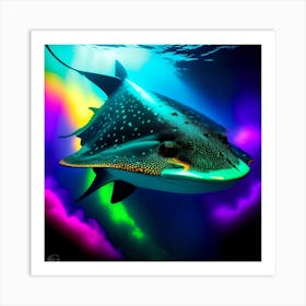 Stingray Art Print