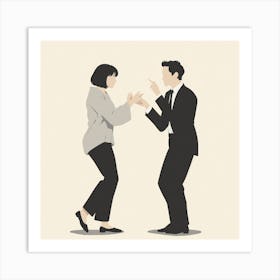 Pulp Fiction Art Print Poster