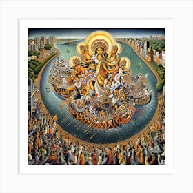 Durga Immersion 5 Art Print