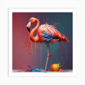 Flamingo 2 Art Print