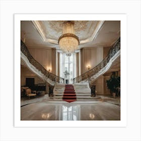 Stairwell Stock Videos & Royalty-Free Footage Art Print