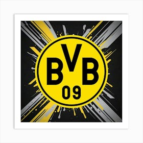 Borussia Dortmund Logo Wall Art 28 Art Print