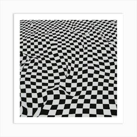 Checkered Pattern 4 Art Print