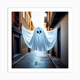 Ghost In The Alley Art Print