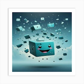 Cube Cube Art Print