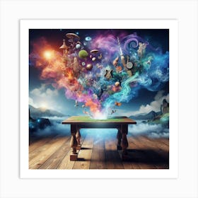 Table Of Wonders Art Print