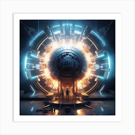 Proton fusion 10 Art Print