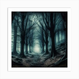 Dark Forest 77 Art Print