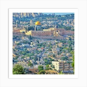 Jerusalem City Art Print