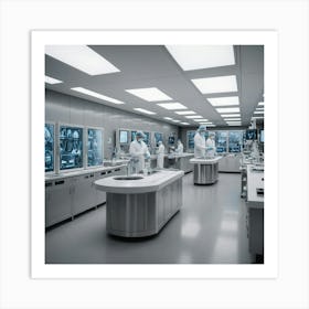 Laboratory Art Print