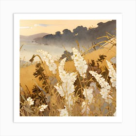 Wildflowers In The Meadow Art Print