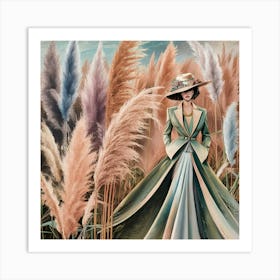 A Stunning Illustration Of A Dreamy Pampa Grass La Imkjqv Ntd Yu0fwxbsndw Mtnsseqqq7yi35qmrsizqw Art Print