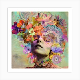 Psychedelic Art 12 Art Print