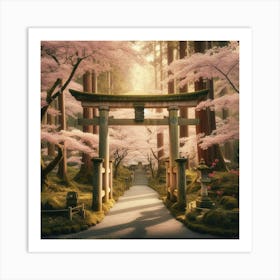 Cherry Blossoms 69 Art Print