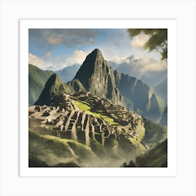 Machu Picchu Art Print