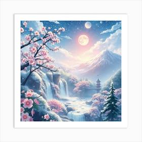 Cherry Blossoms 5 Art Print