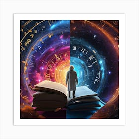 Time Travel Concept Art Print