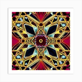 Abstract Fractal 1 Art Print