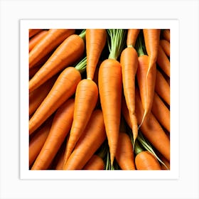 Carrots 24 Art Print