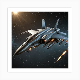 F-16 Fighter Jet Art Print