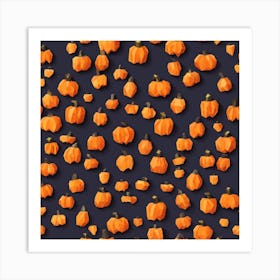 Halloween Pumpkins 5 Art Print