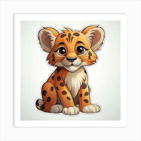 Cheetah 27 Art Print