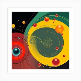 Abstract Physics Art Print