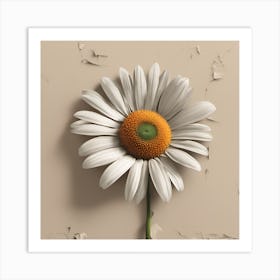 a daisy Art Print