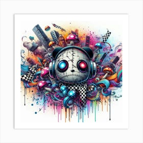 Panda Bear 2 Art Print