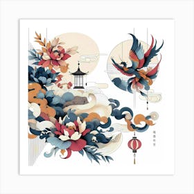 Chinese Painting 12 Art Print