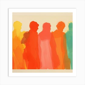 Group Of People Art Print