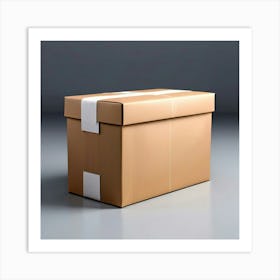 Cardboard Box 6 Art Print