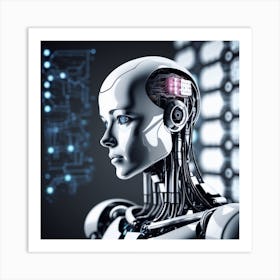 Cyborg 23 Art Print