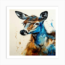Deer1 Art Print