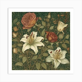 Exquisite William Morris Art Print Art Print