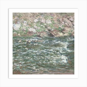 Claude Monet - Rhone River Art Print