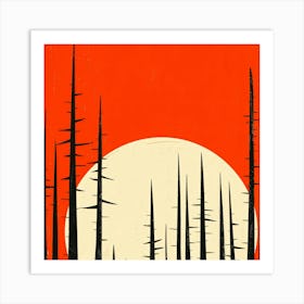 Woods Art Print