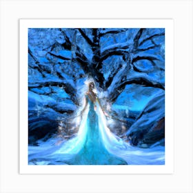 Ice Princess 003 Art Print