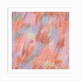 Abstract tropical vibes Art Print