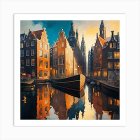 Amsterdam 3 Art Print