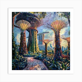 Gardens By The Bay Art Print