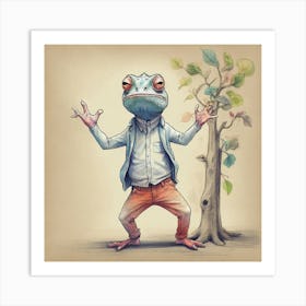 Frog! 16 Art Print