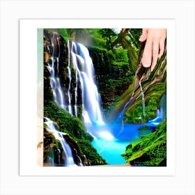 Waterfall 2 Art Print