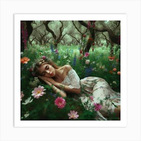 lost in magic land8 Art Print