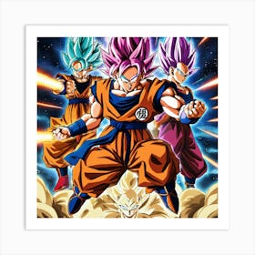 Dragon Ball Super 89 Art Print