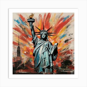 Statue Of Liberty Art Print