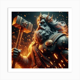 God Of War 4 Art Print